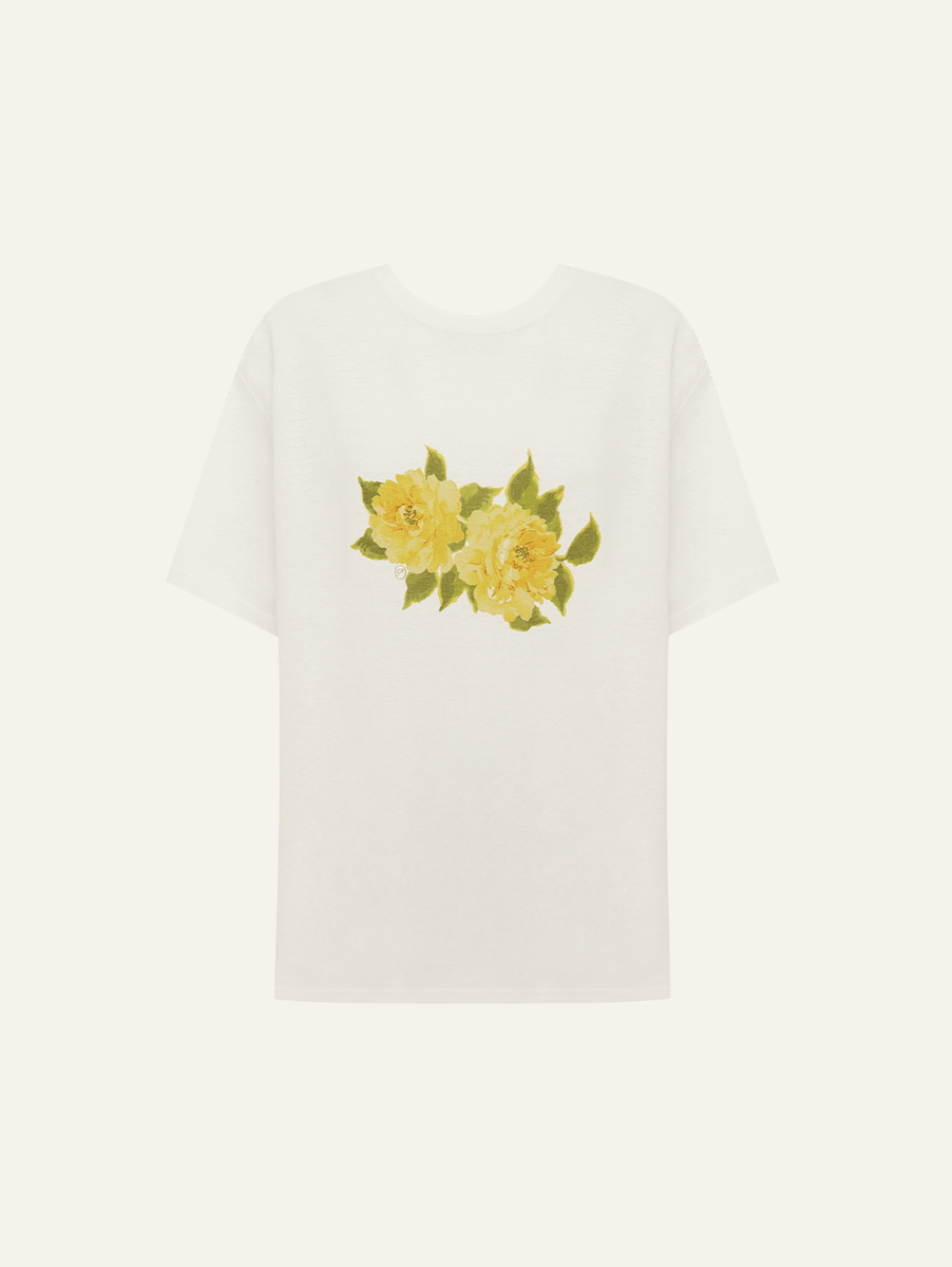 Holiday Tee - Claire De Lune – peony AUS