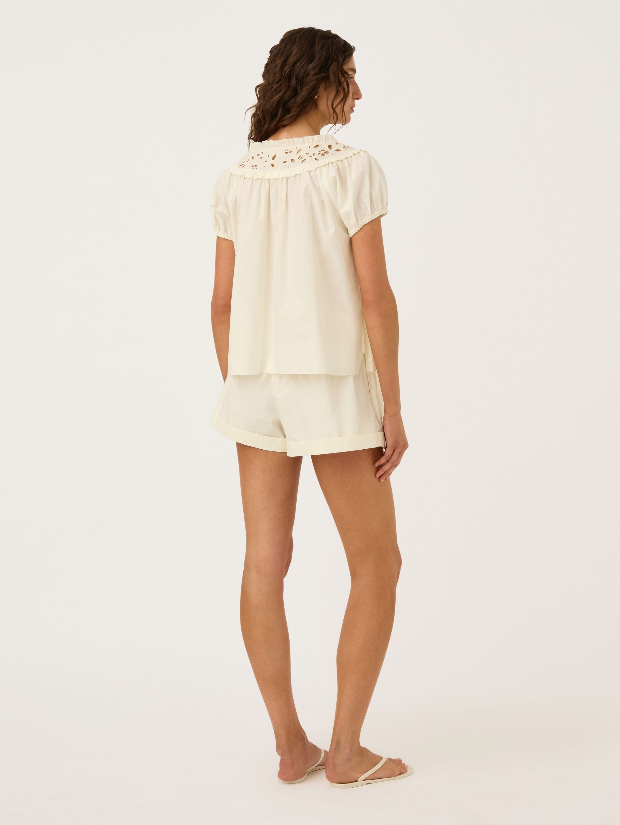 Georgia Embroidered Top