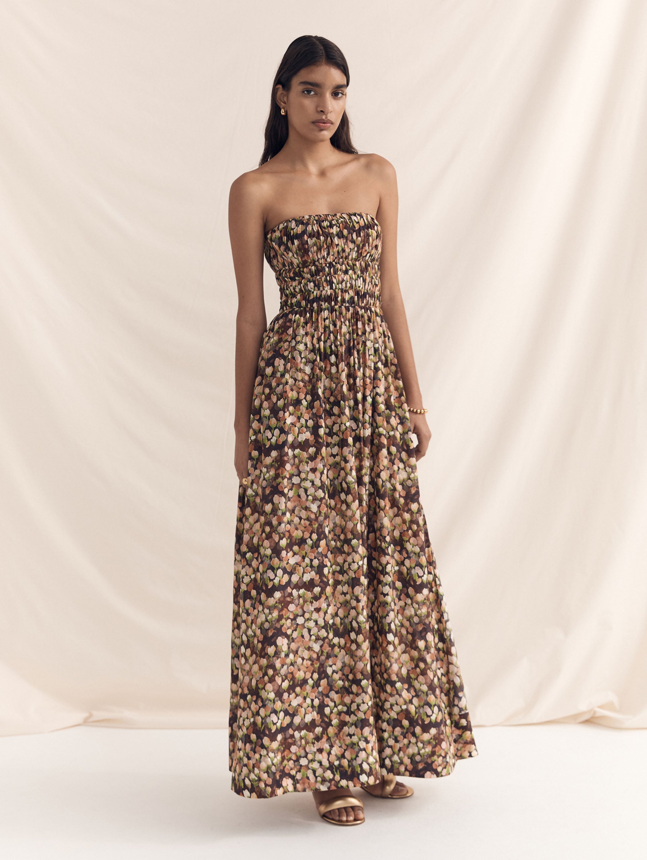 Strapless Maxi Dress