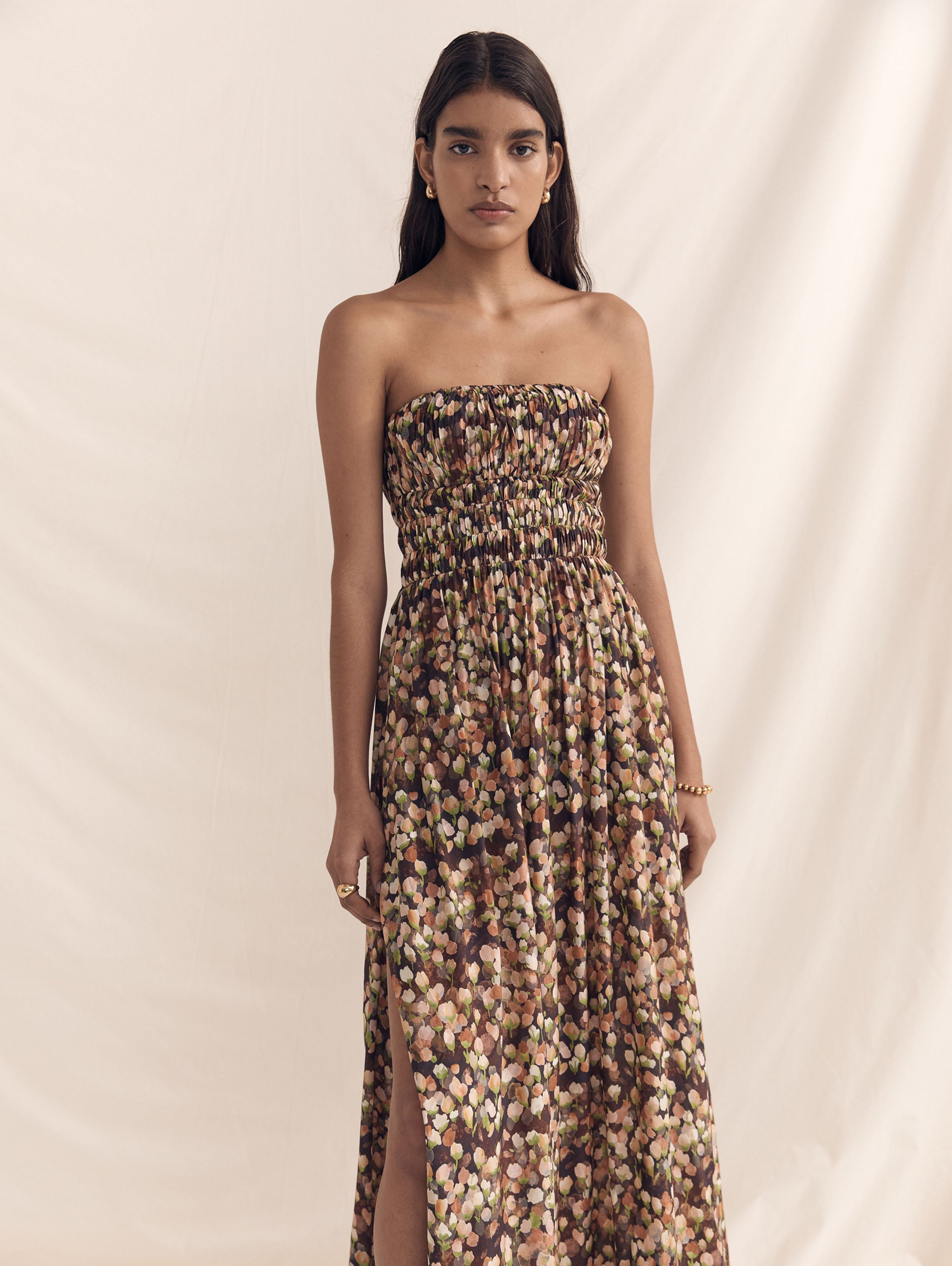 Strapless Maxi Dress