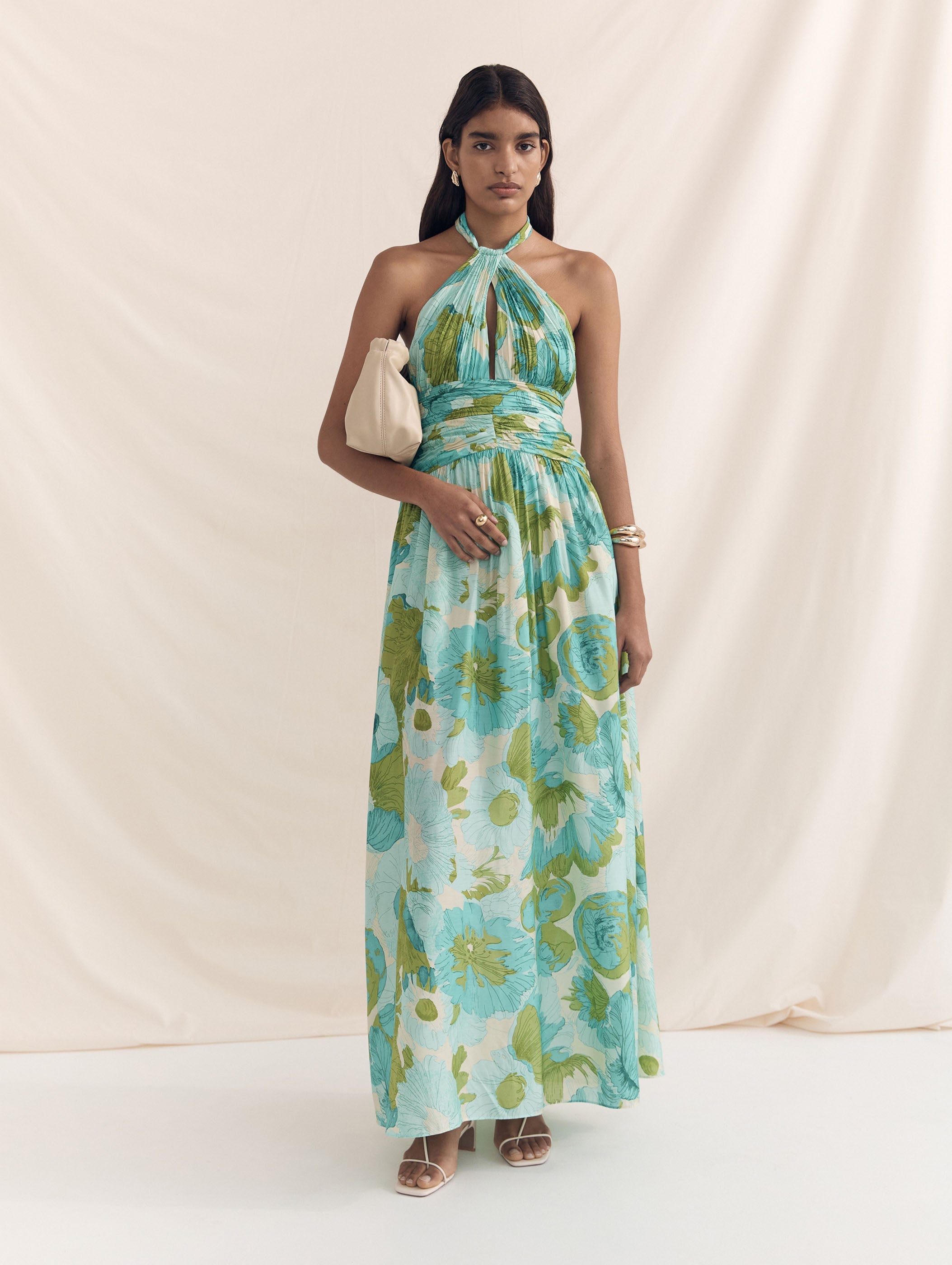 Ruched Maxi Dress