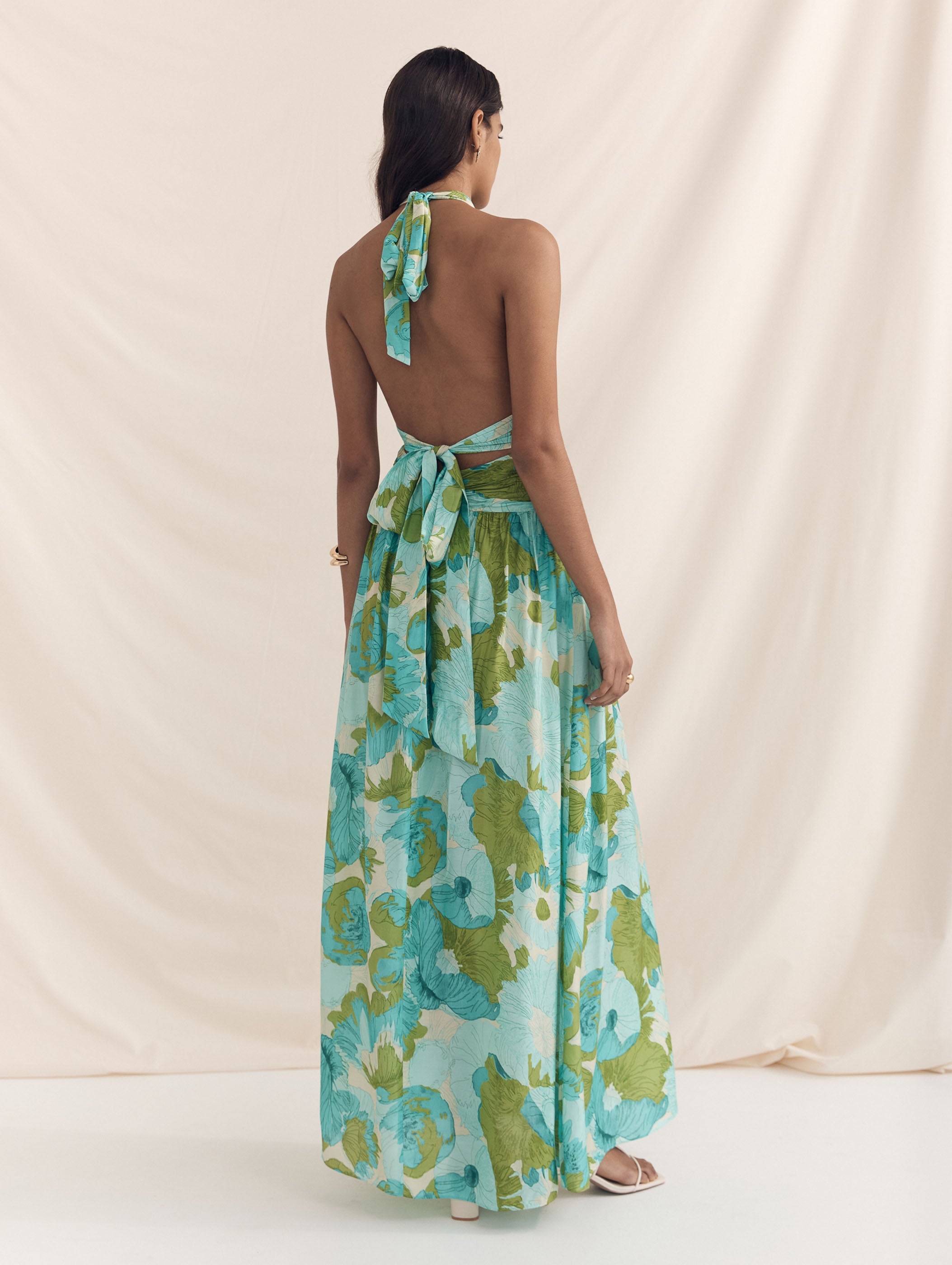 Ruched Maxi Dress