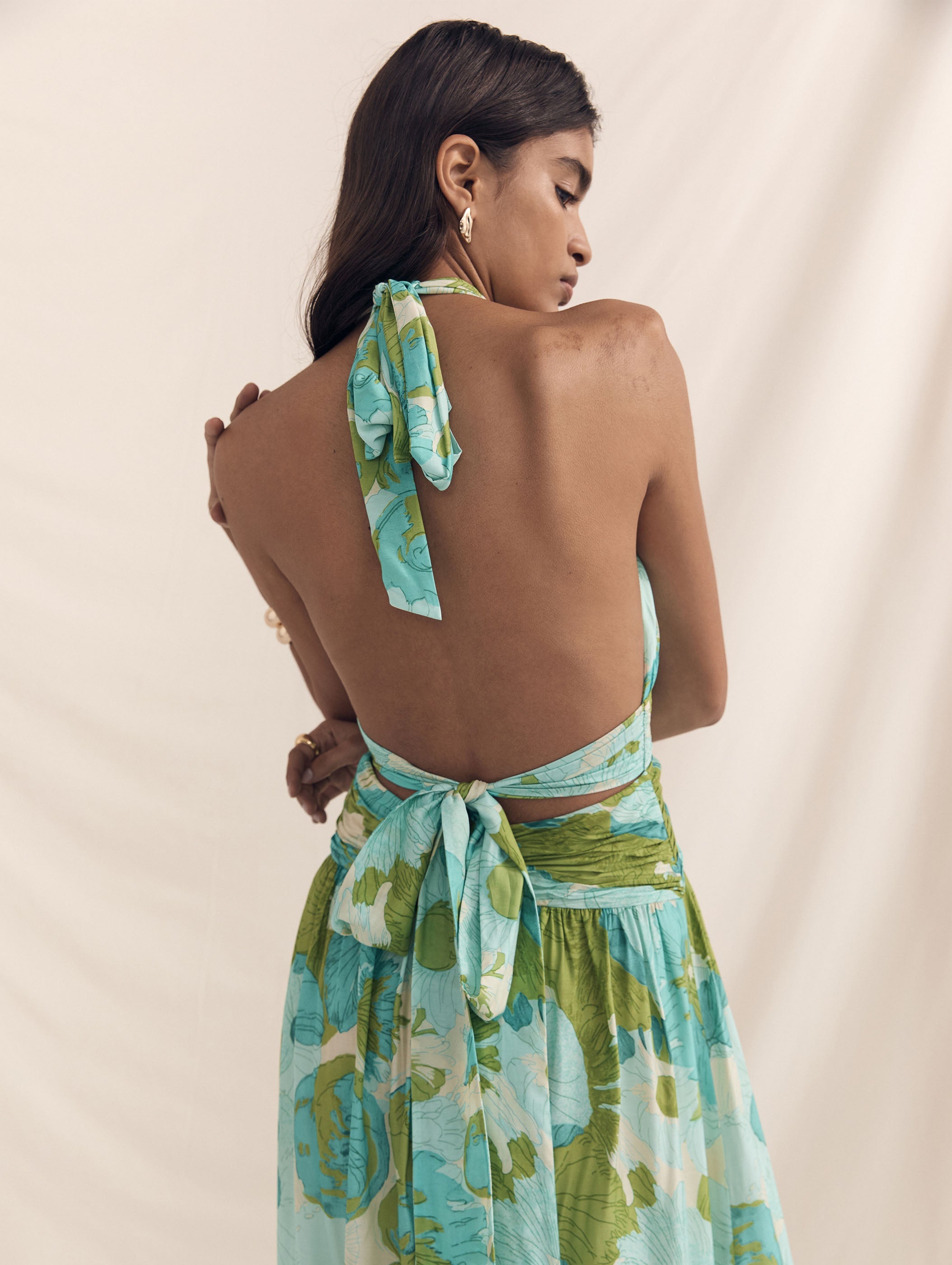 Ruched Maxi Dress