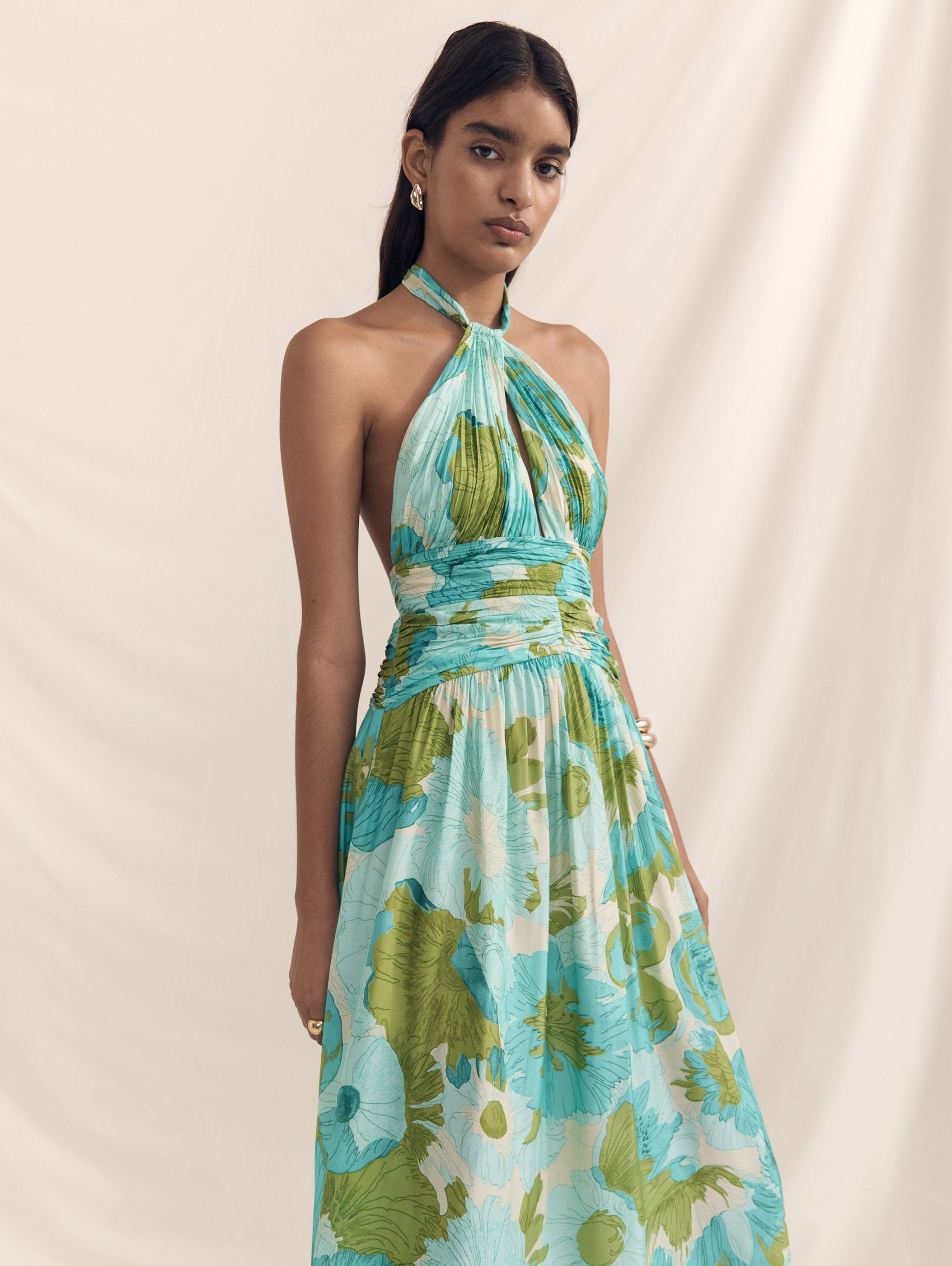 Ruched Maxi Dress