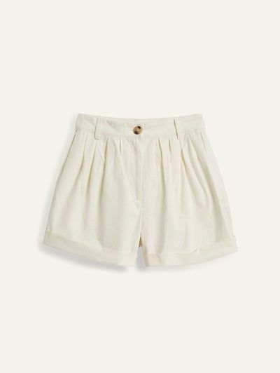 Pleated Essential Short