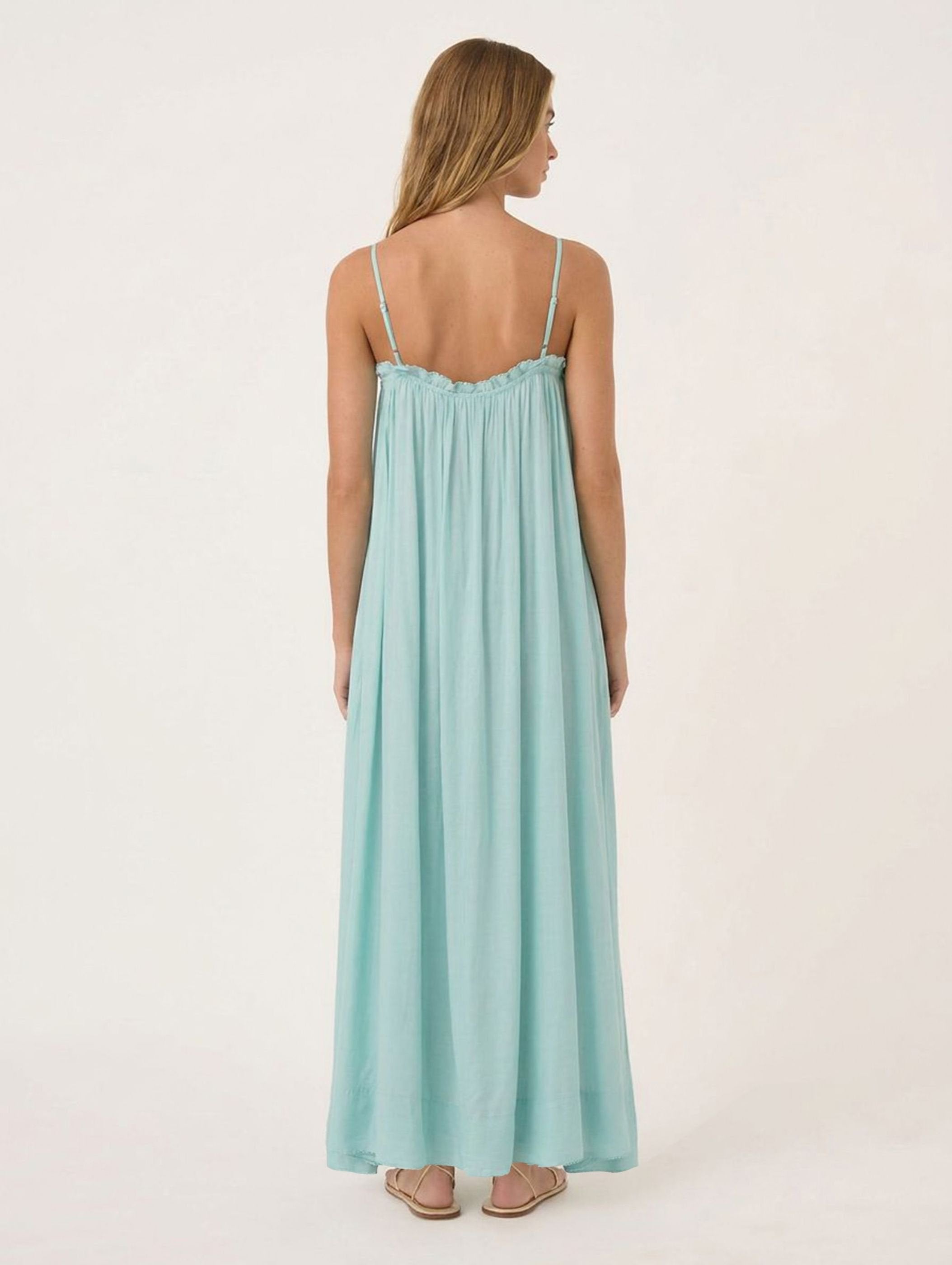 Gathered Maxi Dress