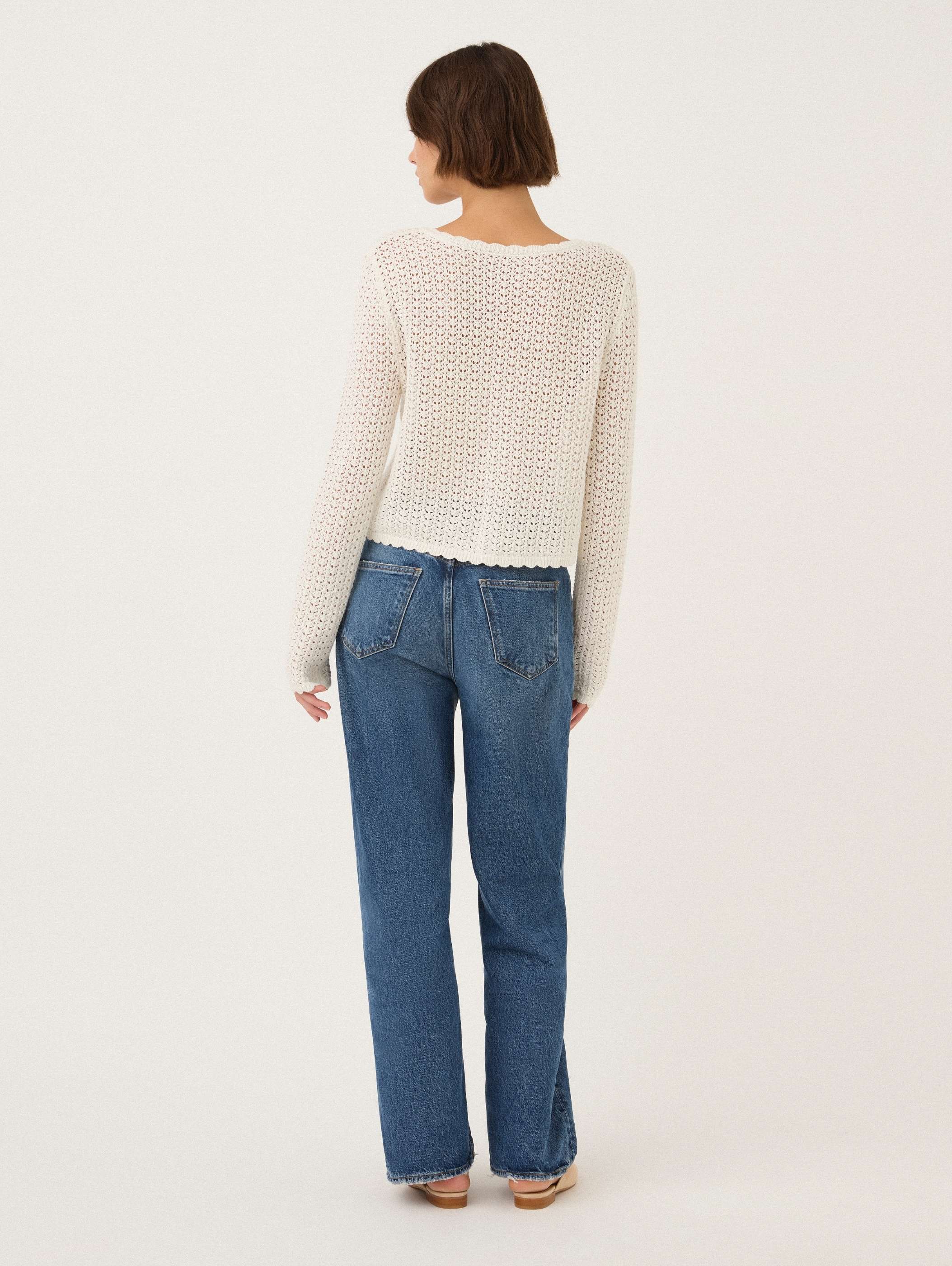 Pointelle Cardigan
