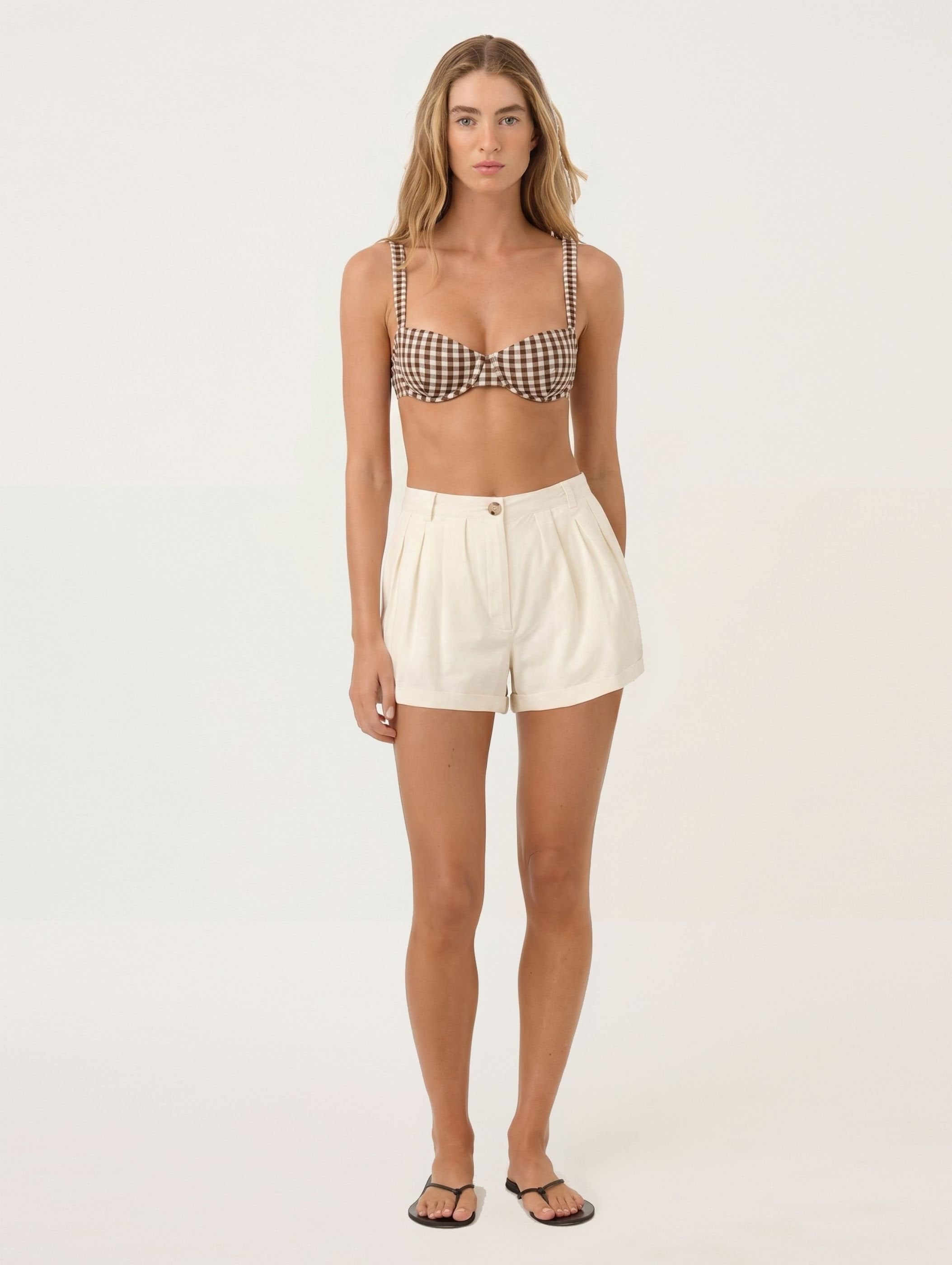 Pleated Essential Short