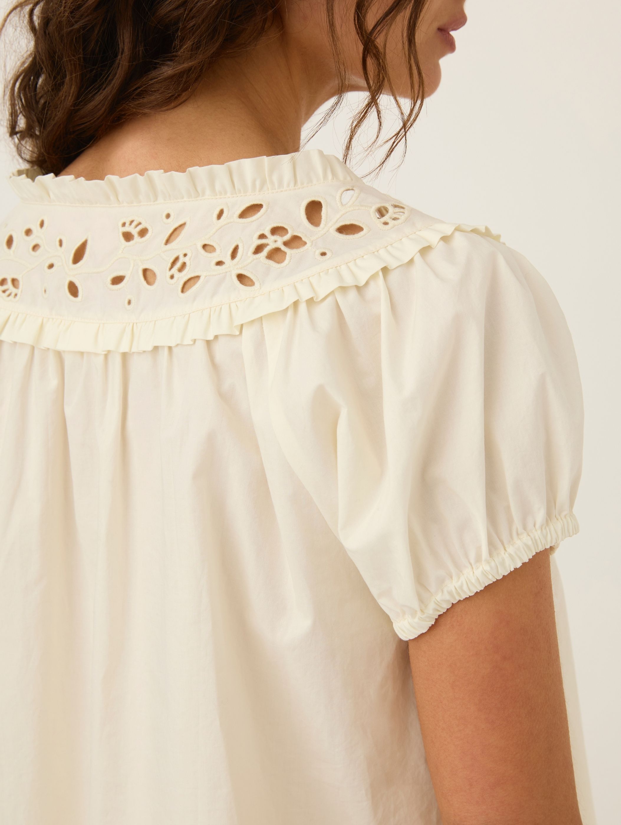 Georgia Embroidered Top