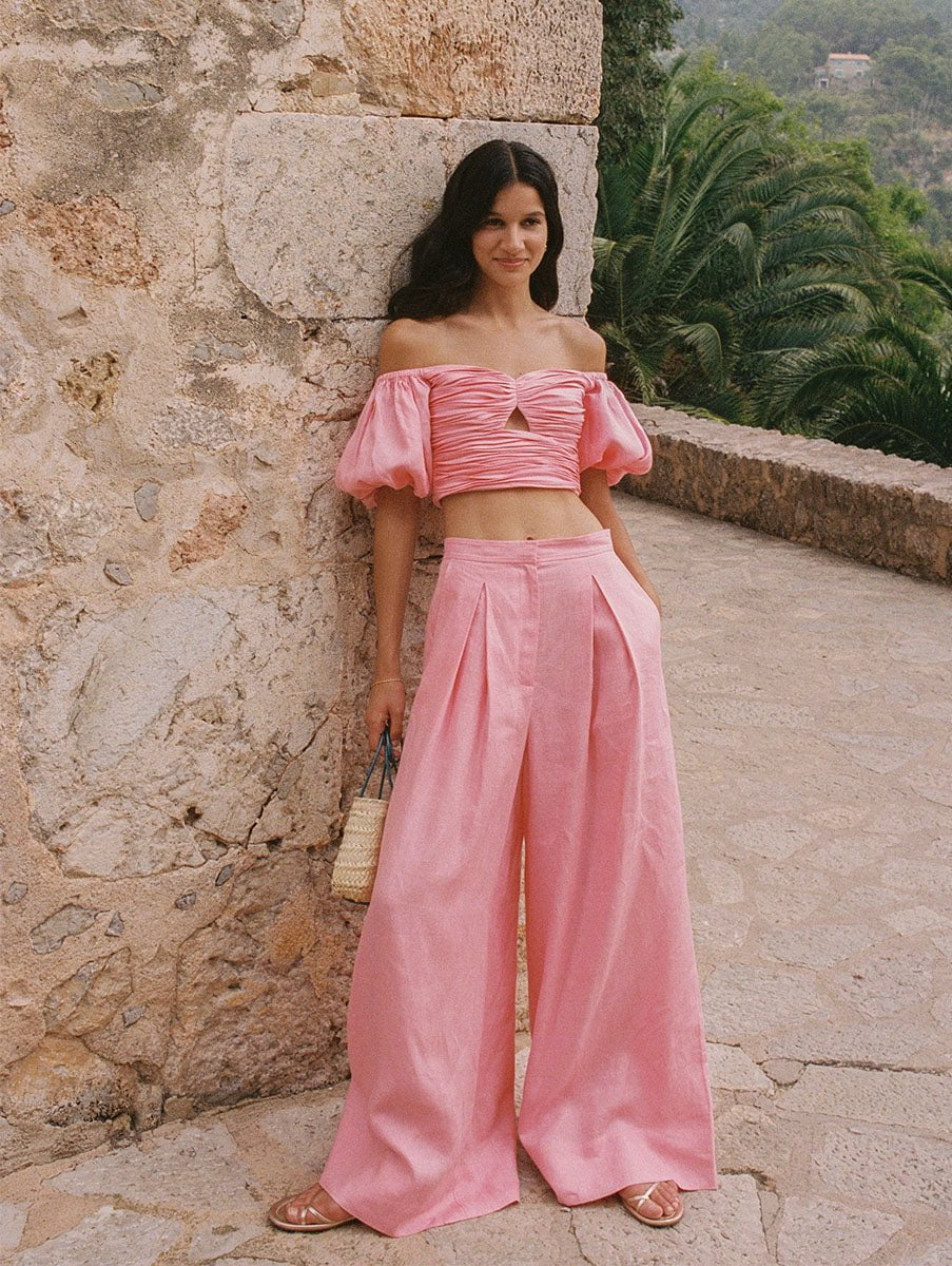 Box Pleat Pant
