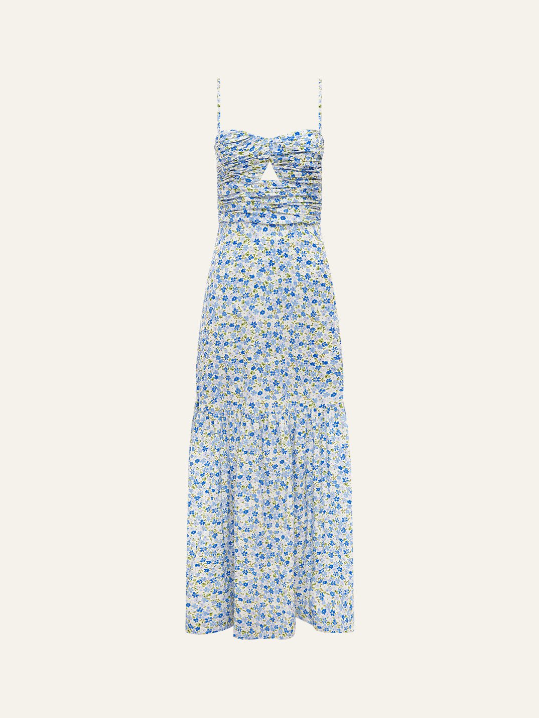 Memories Tiered Maxi Dress - Bluebell – peony AUS