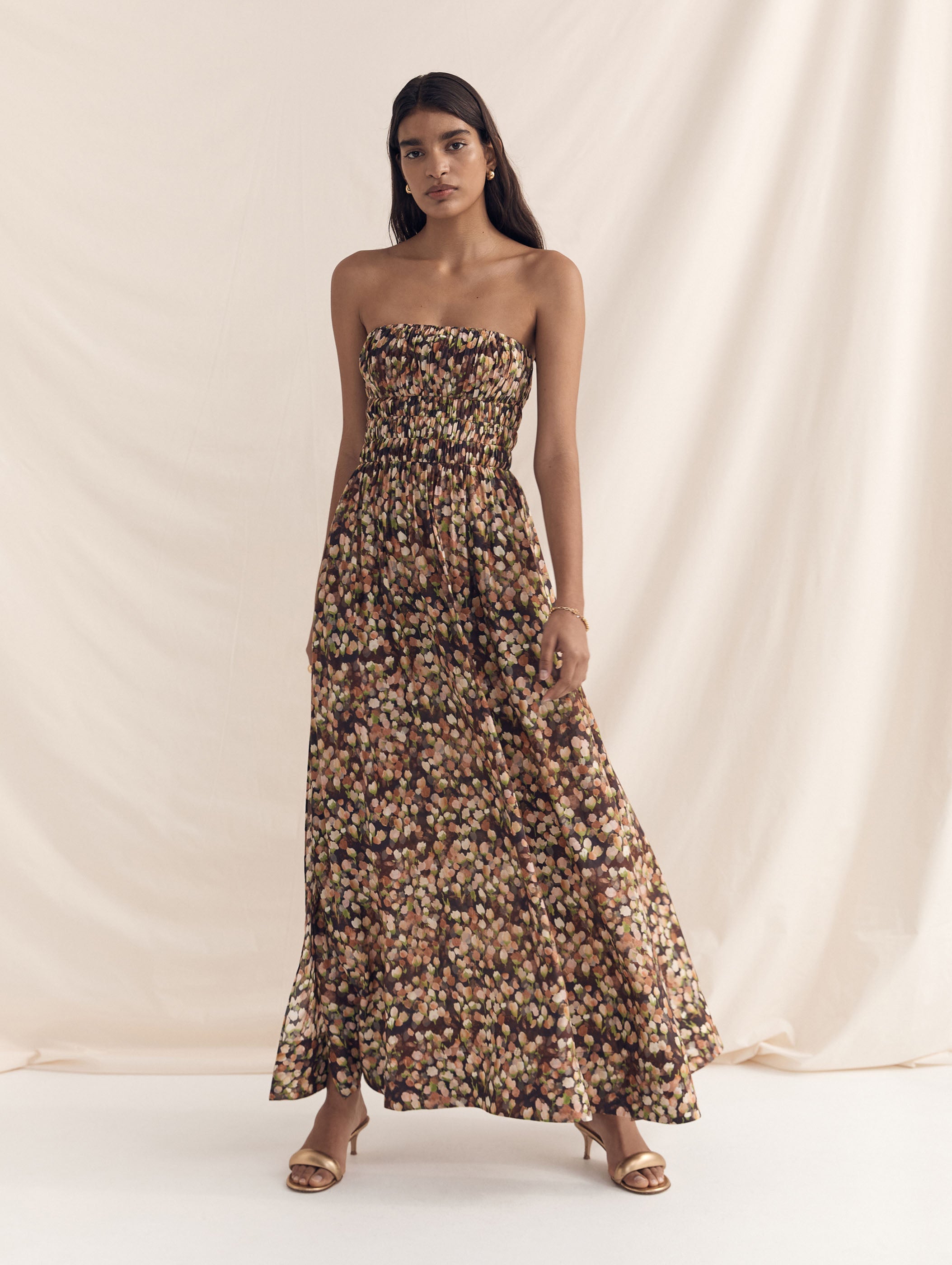 Strapless Maxi Dress
