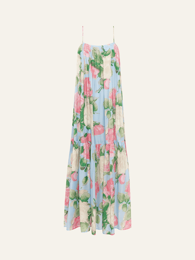 Gathered Midi Dress