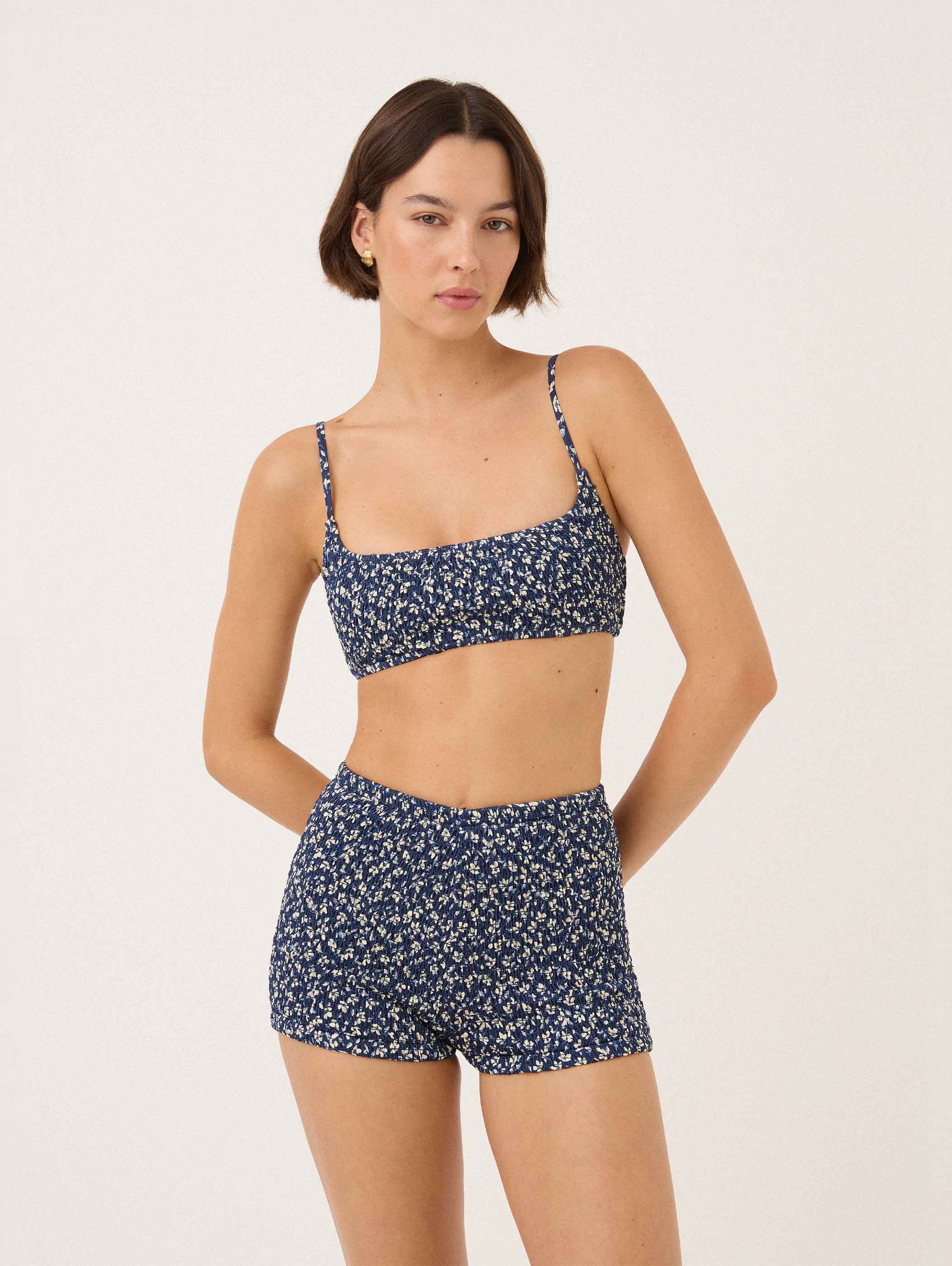 Shirred Crop