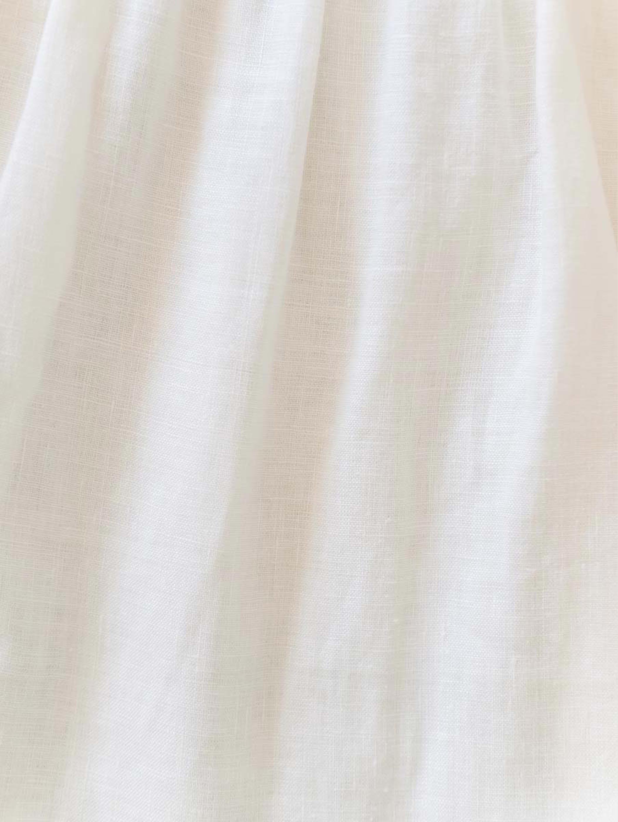 Embroidered Keyhole Mini Dress