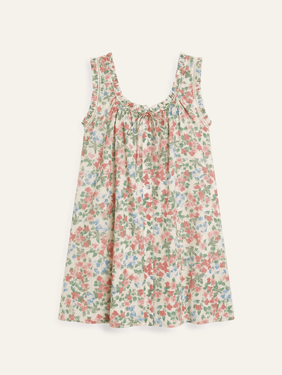 Buttoned Mini Dress