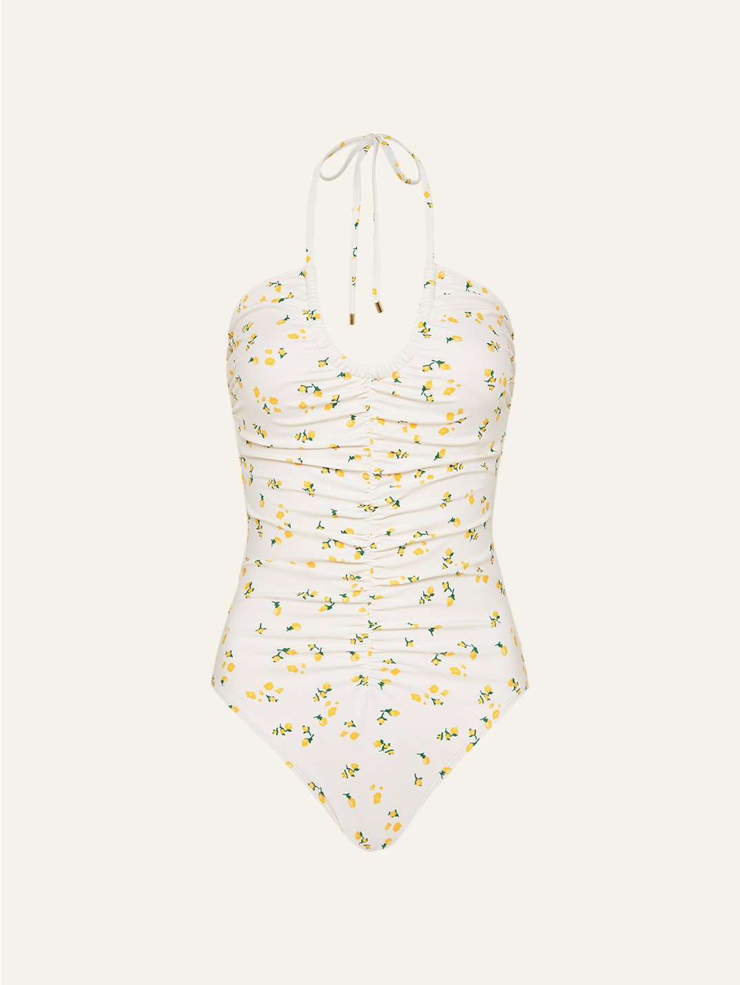 Ruched Vacation One Piece