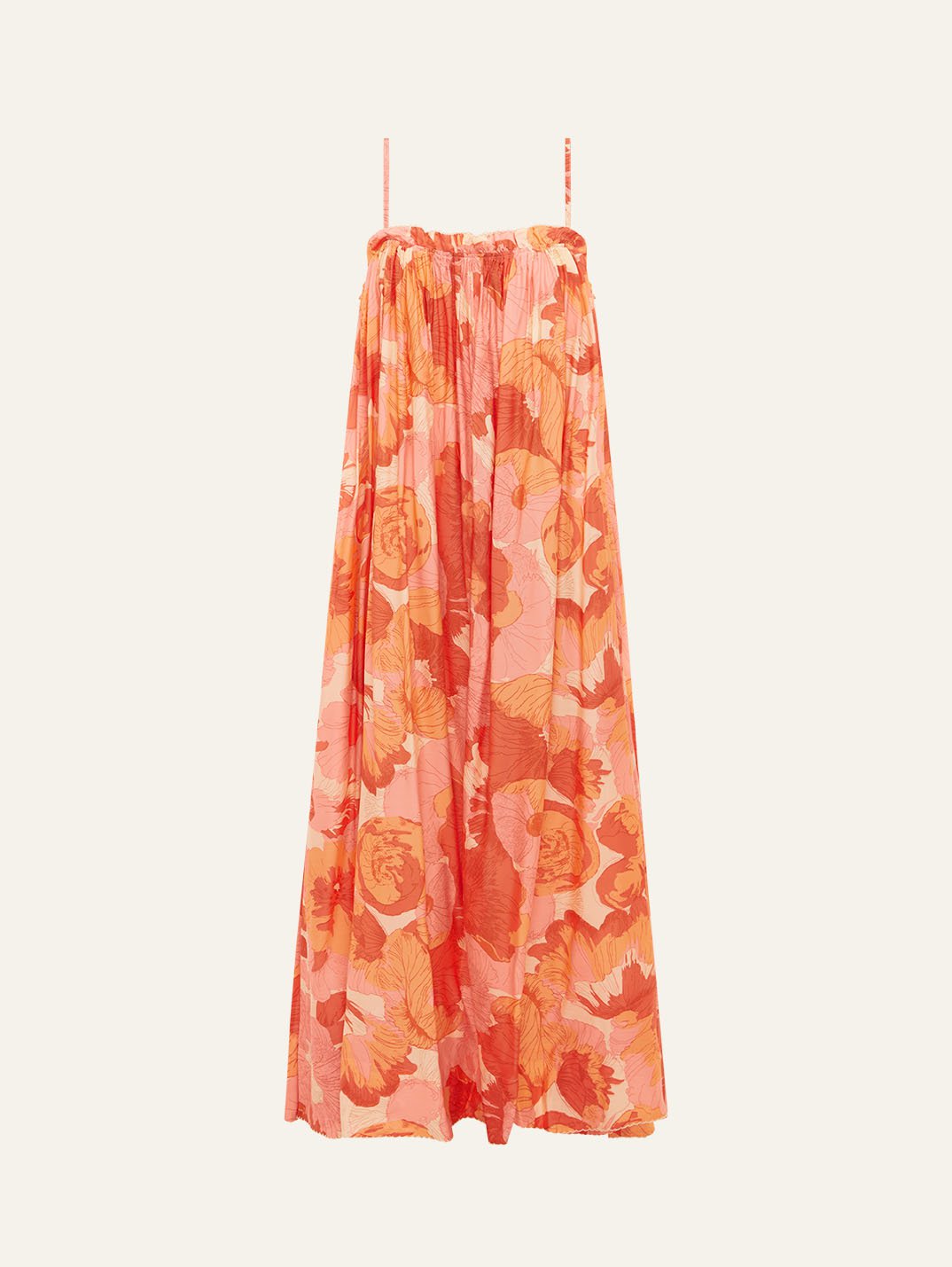 Gathered Maxi Dress