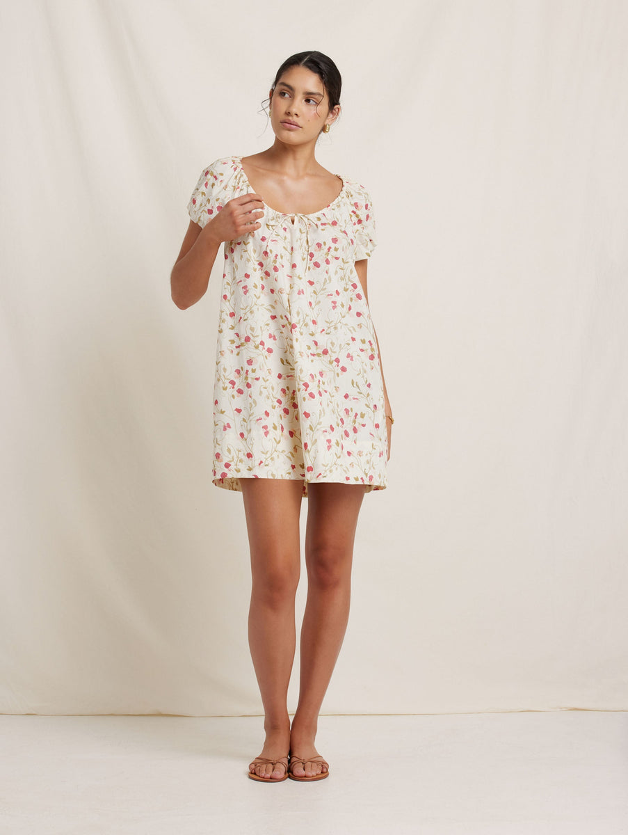 ［Ri］Bibiy. PEONY DRESS PEONY DRESS/159cm/着用サイズF｜Bibiy.