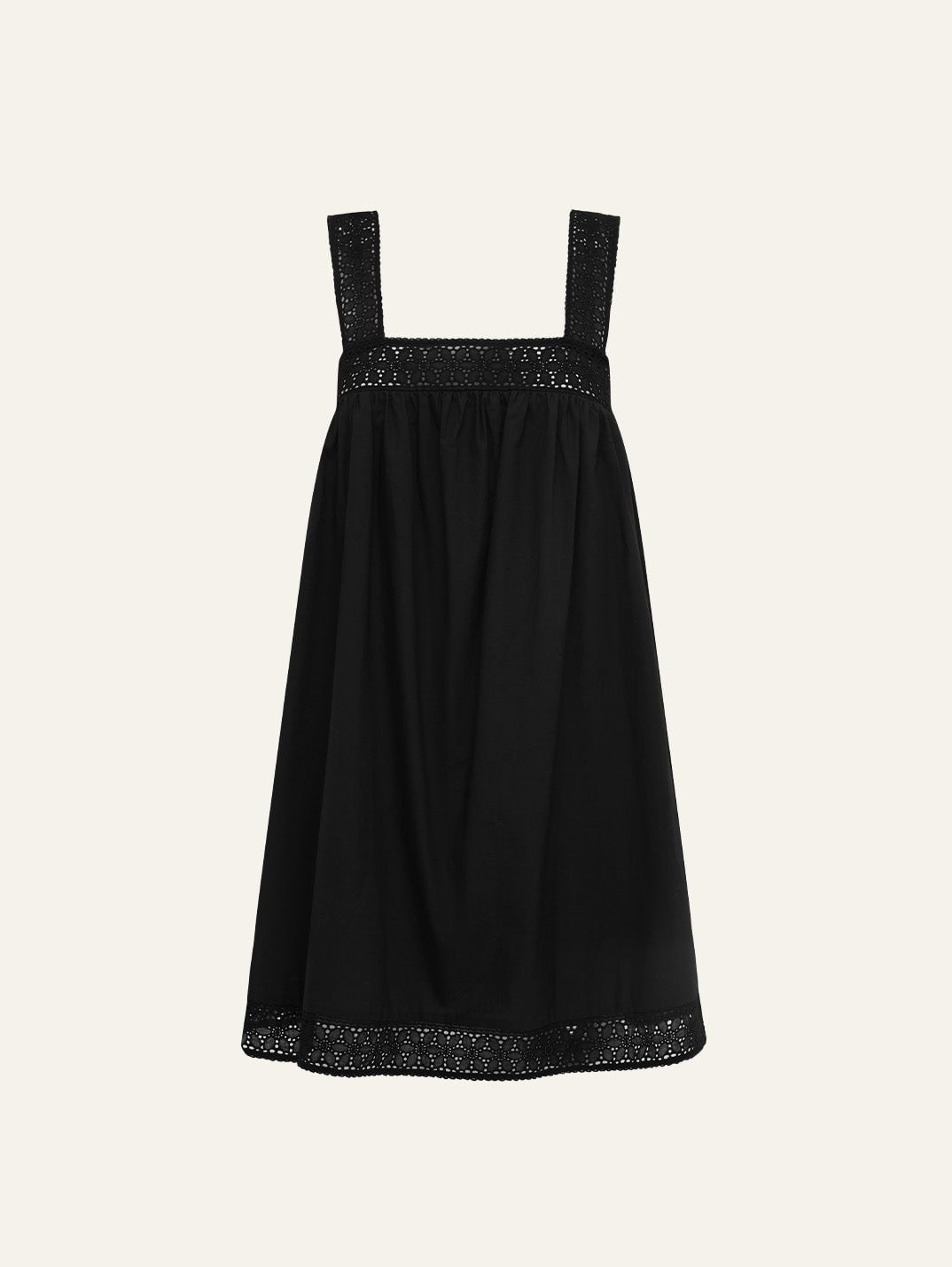 Broderie Mini Dress