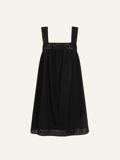 Broderie Mini Dress