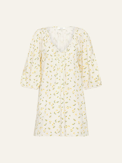 Gathered Mini Dress