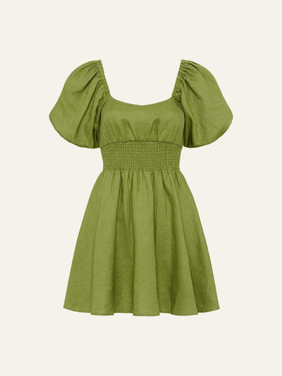 Smocked Mini Dress