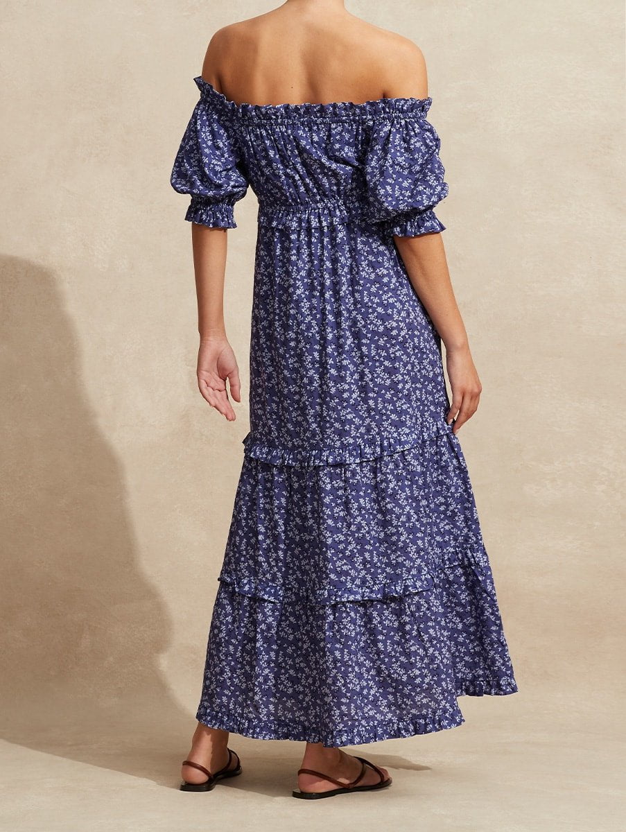 Off Shoulder Maxi Dress