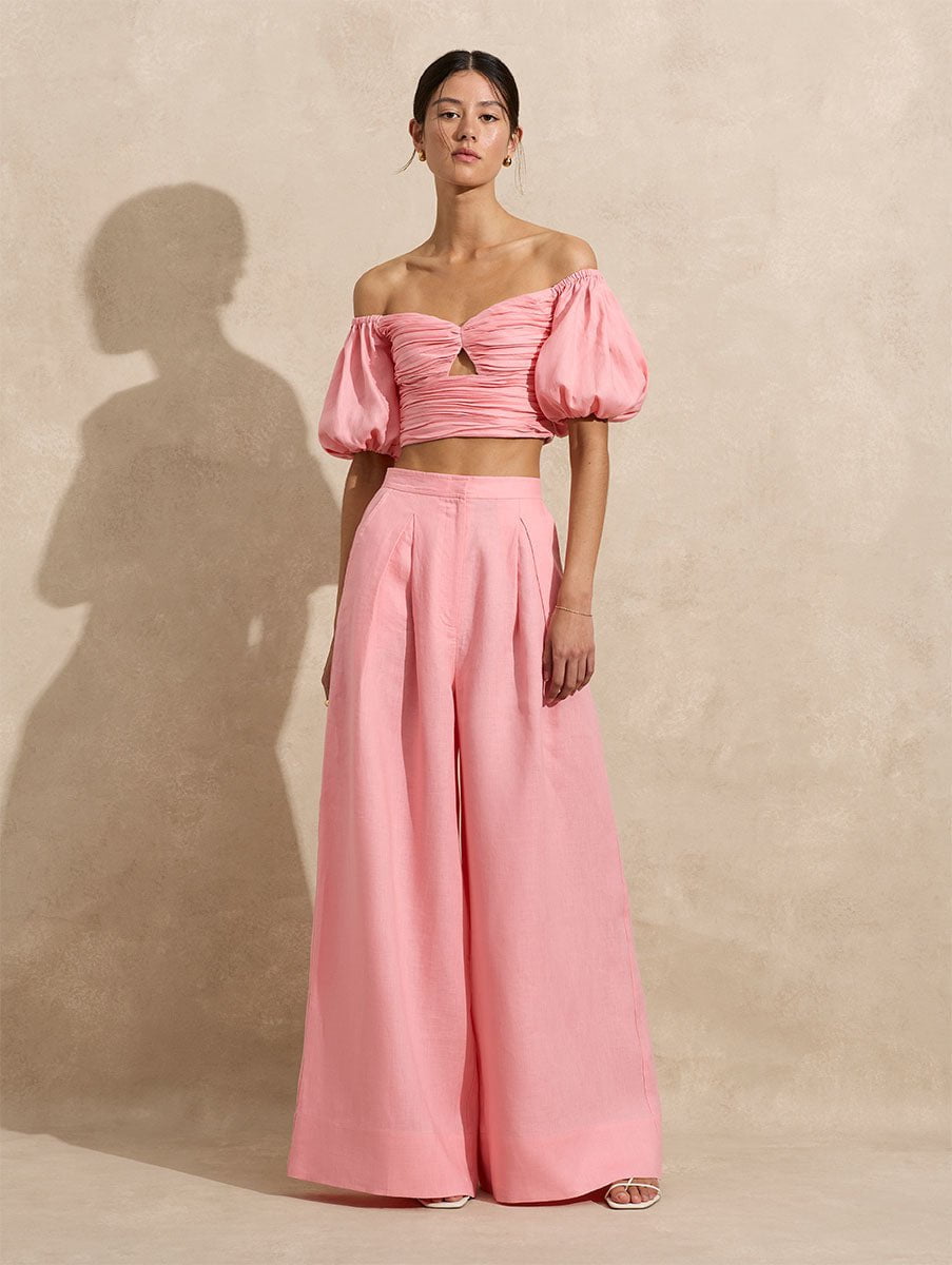 Box Pleat Pant