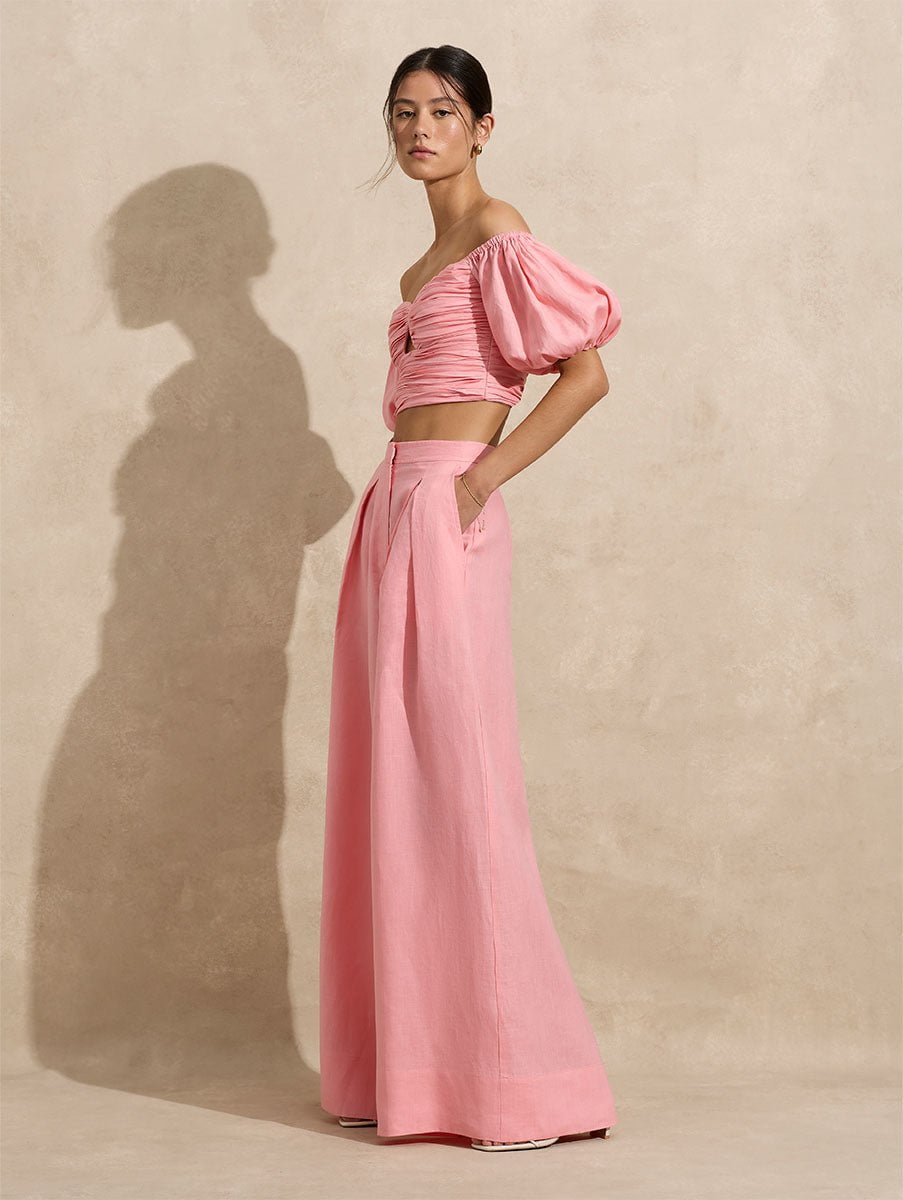 Box Pleat Pant