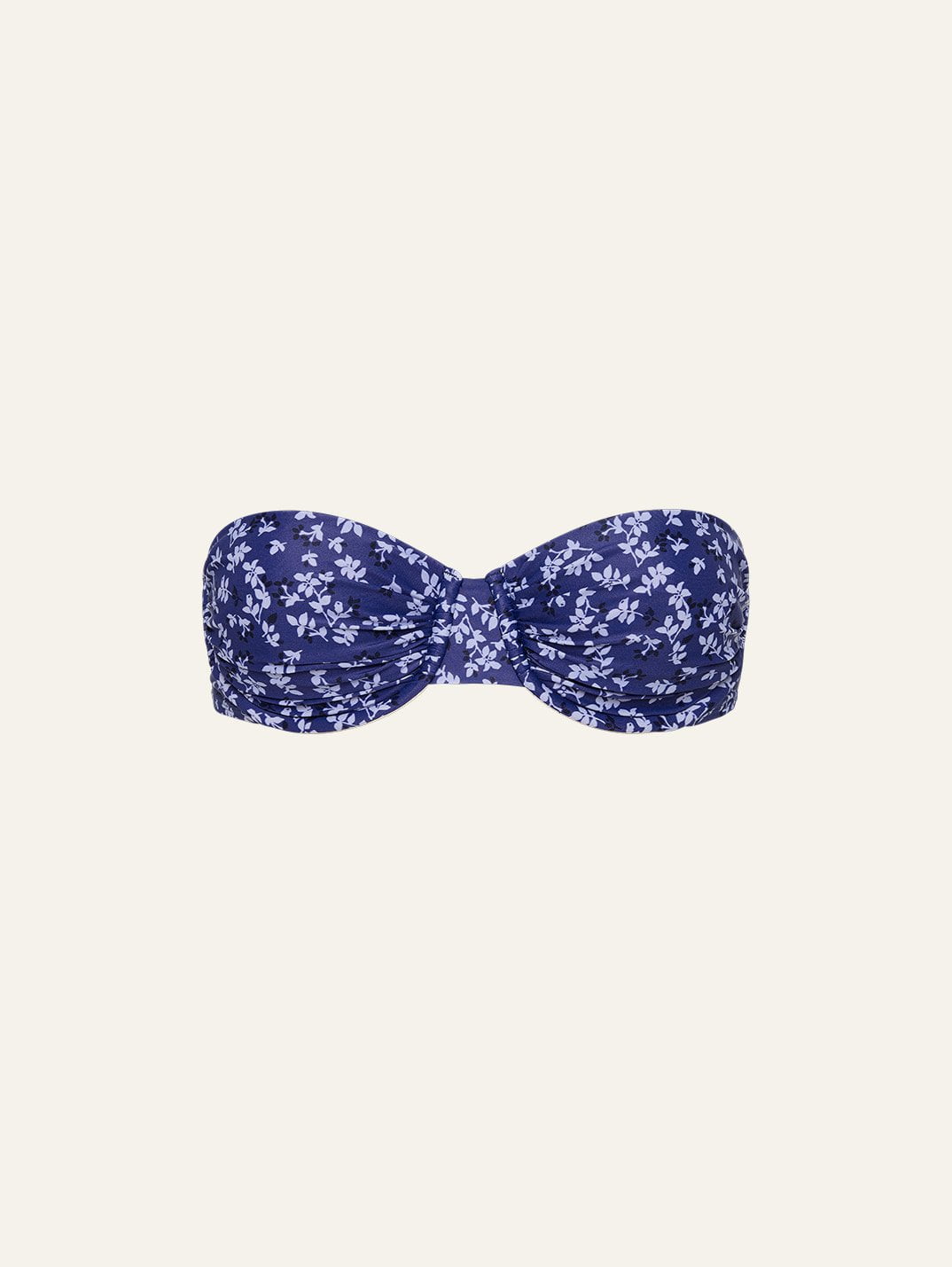 Ruched Underwire Bandeau